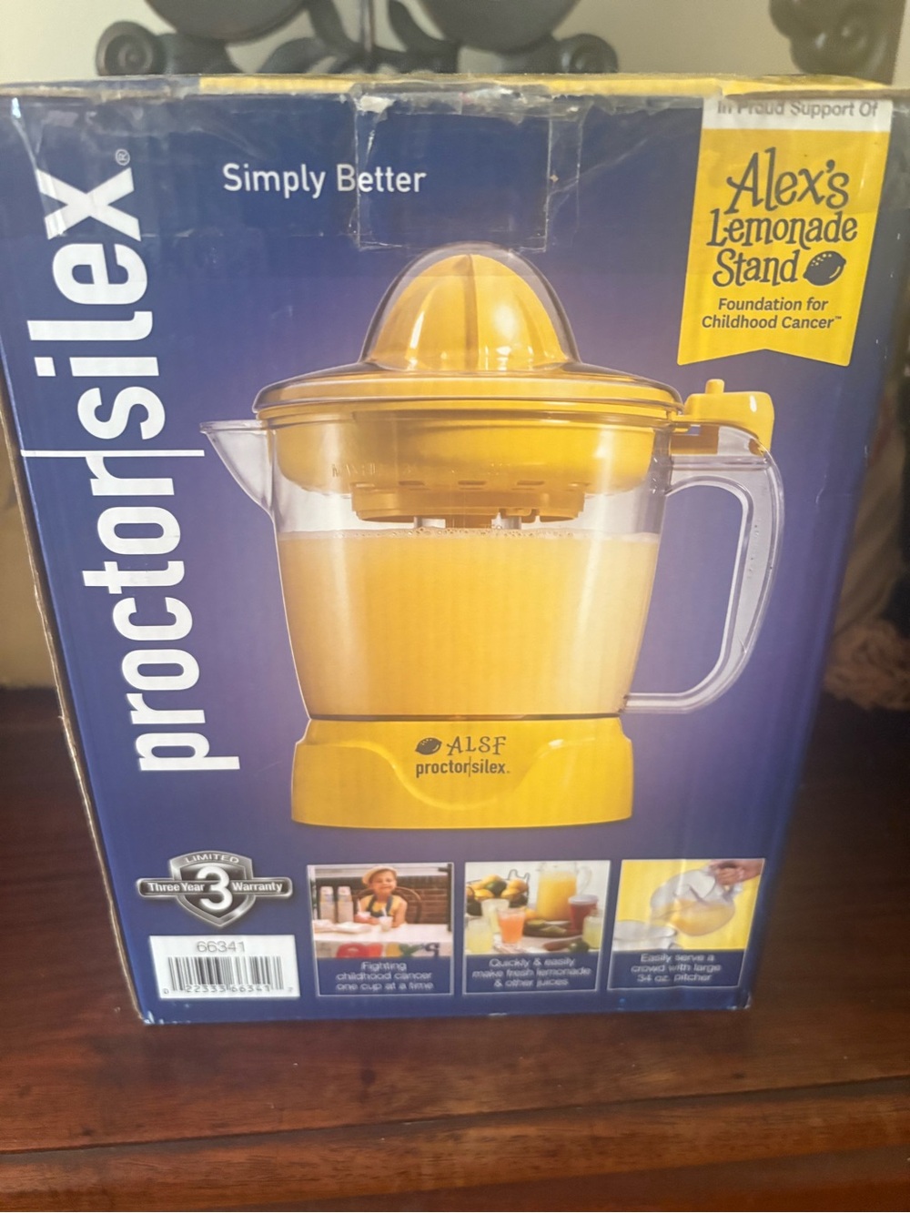 Proctor Silex Yellow Electric Citrus Juicer - Bright Yellow